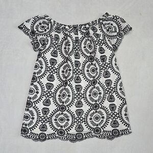 Elegant Black and White Women's Dress